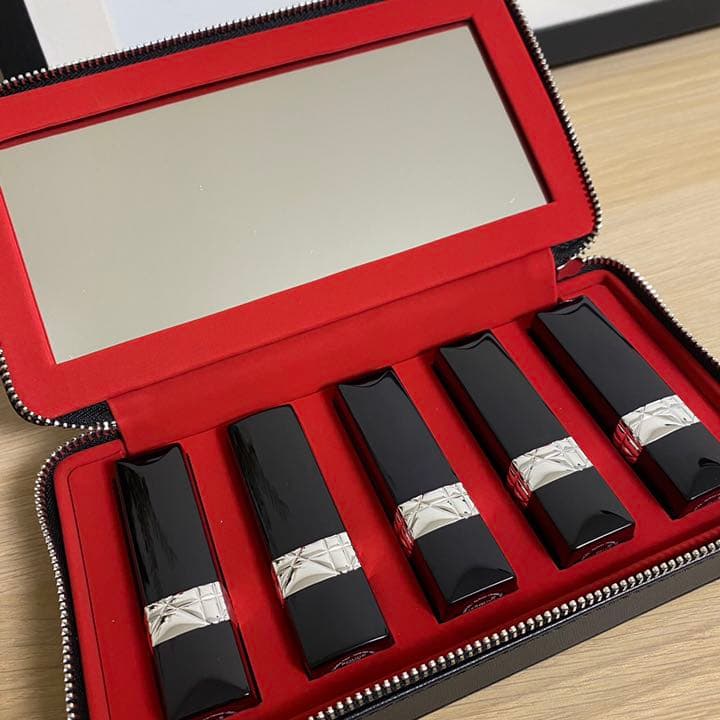 Diorルージュ5本セット　ポーチ付き 楽天市場】DIOR ディオール ビューティー＆ケア セット アイボリー