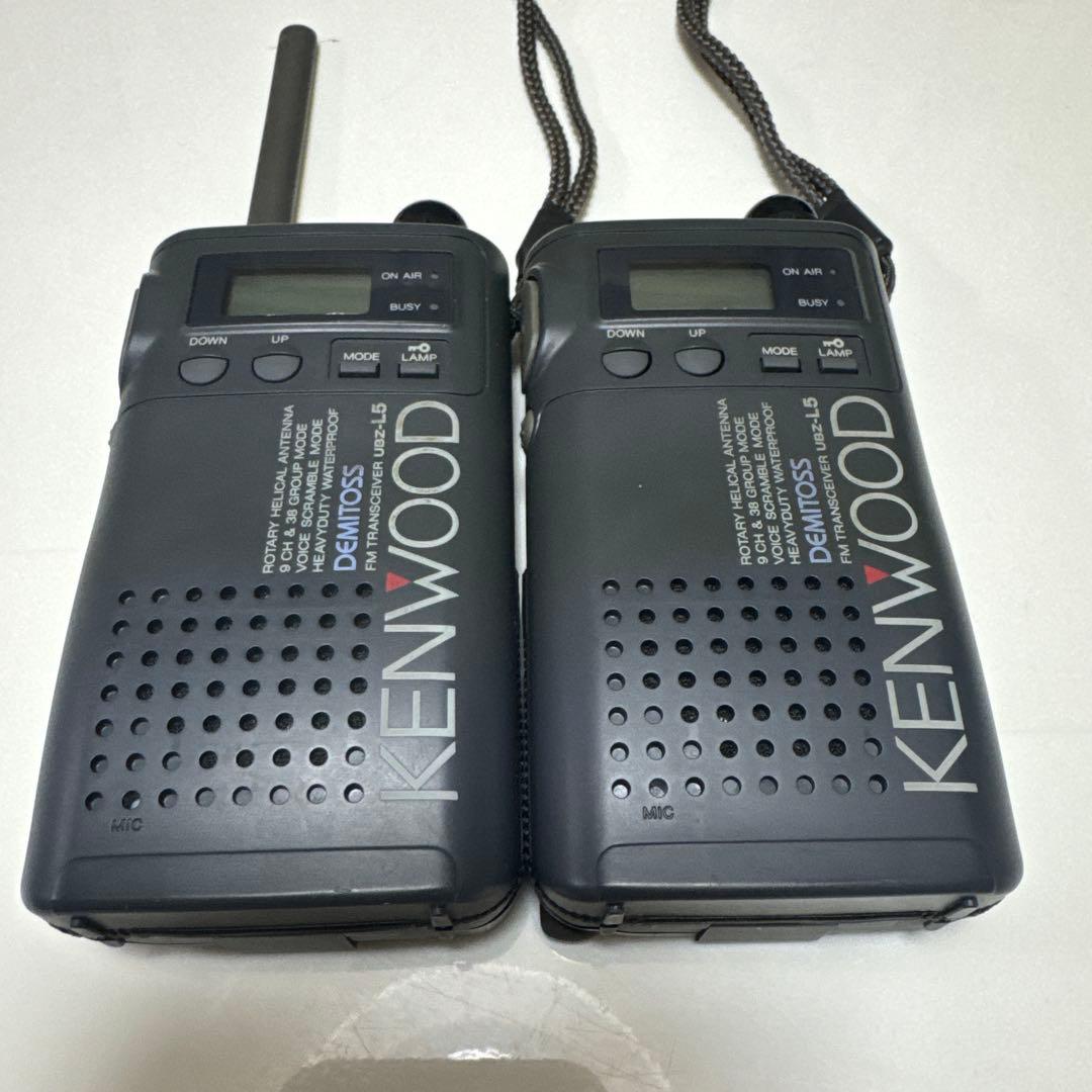 KENWOOD UBZ-A2 トランシーバー 2台セット - メルカリ