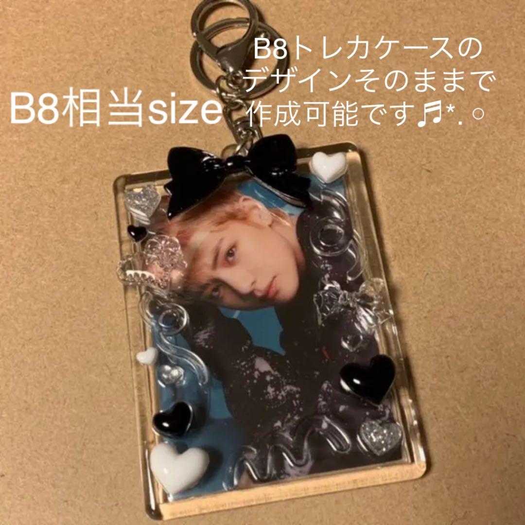 フォトキーホルダー デコ アクリルキーホルダー トレカケース フォトキーホルダー デコ アクリルキーホルダー トレカケース - メルカリ