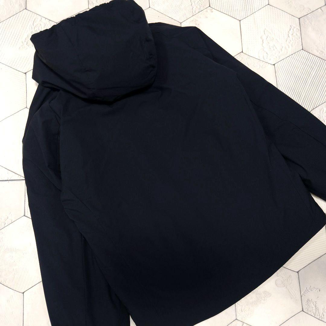 極美品 UNIQLO:C パフテックパーカ ブラック メンズ 2025AW - メルカリ