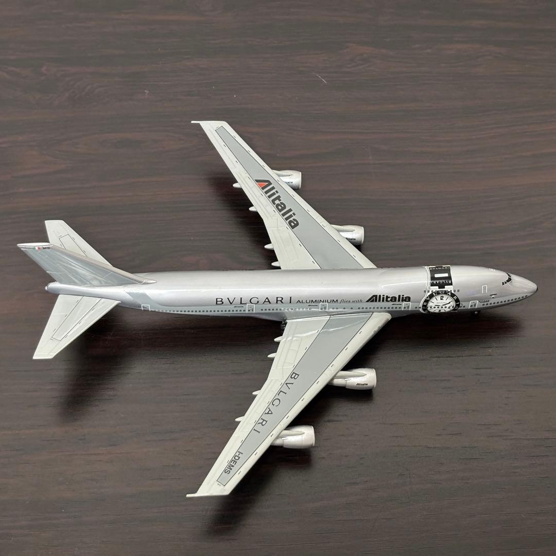 \"ブルガリ\" アリタリア航空 B747-243B Dragon 1/400