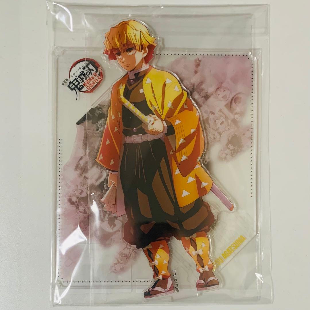 鬼滅の刃 ufotable 戦支度イラストコラージュアクリルスタンド 我妻善