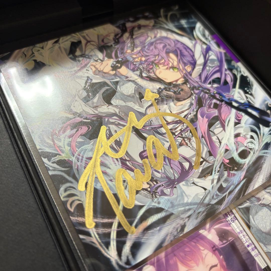 常闇トワ 2nd アルバム SHINアナザージャケット 直筆サイン - メルカリ