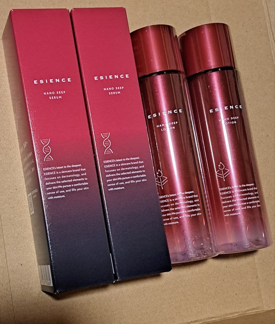エシエンスナノディープセラム+ナノディープローション各2本セット Amazon | ESIENCE ナノディープローション【 韓国美容クリニック理事