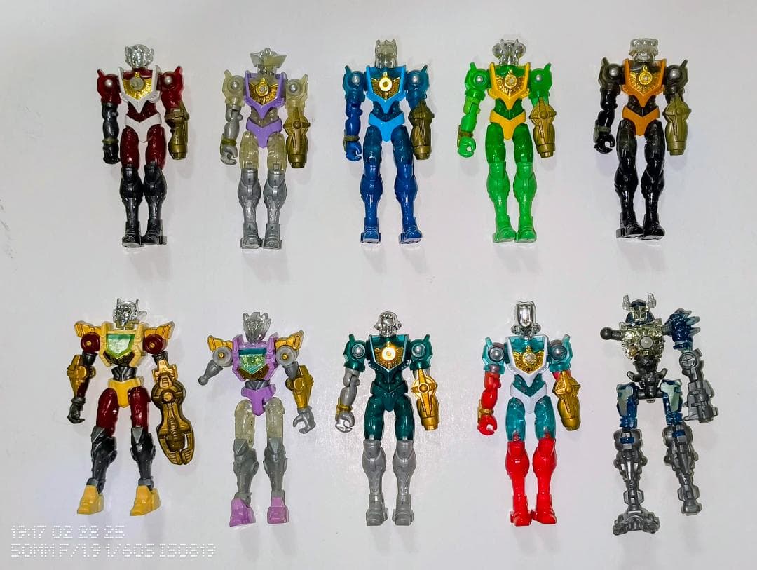 レア！ミクロマン＊マグネパワーズ10体セット／ダイアクロン