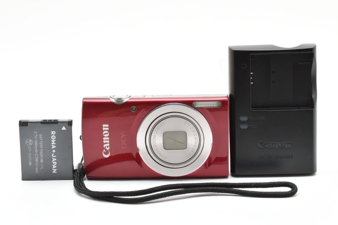 CANON IXY 180 RED キャノン コンタクトデジタルカメラ 赤 CANON IXY 180 RED キャノン コンタクトデジタルカメラ 赤 CANON IXY