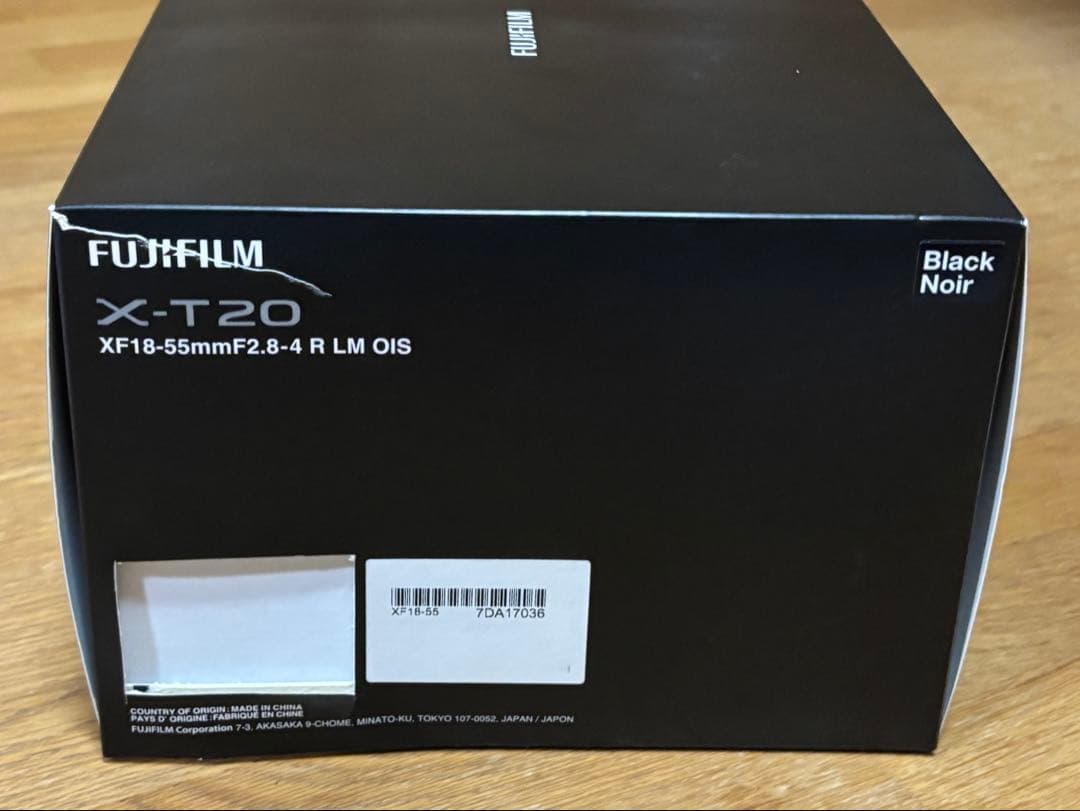 富士フィルムX-T20 XF18-55mmF2.8-4 R LM OIS