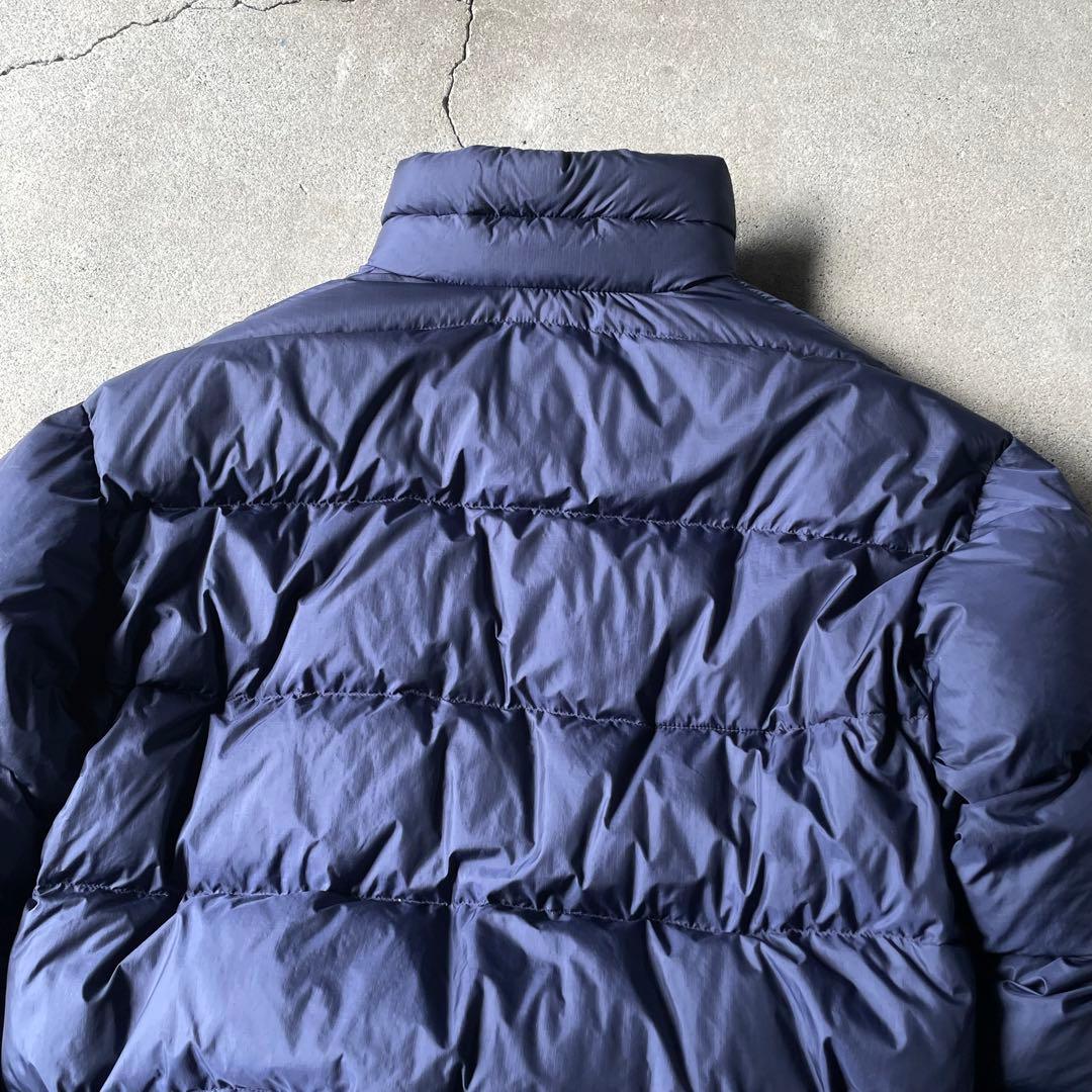 90s mont-bell リバーシブル ダウンジャケット ネイビー パープル