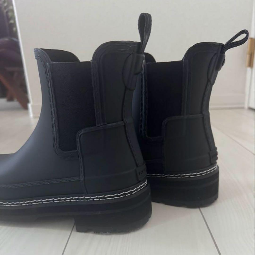 HUNTER チェルシーレインブーツ 24.0cm ブラック 【新品未使用品】