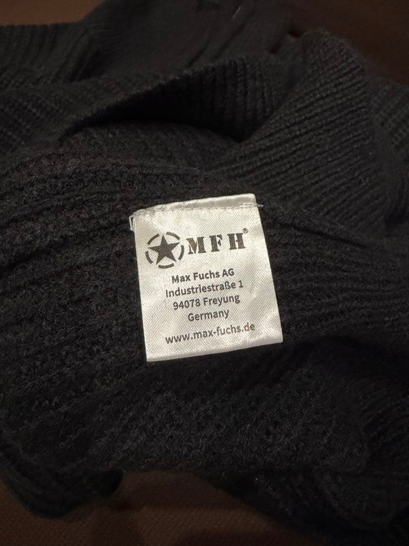 トップス Military half -zip Knit