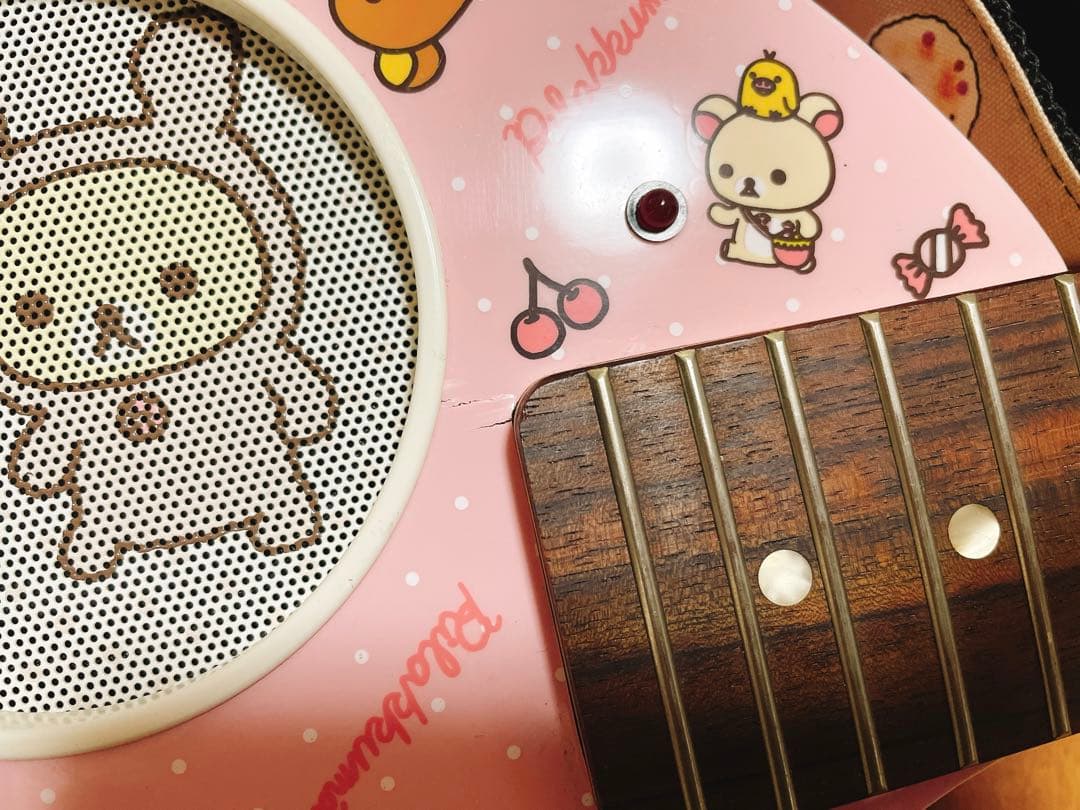 FERNANDES ZO-3 リラックマ コラボ ギター ピンク 動作確認済 - メルカリ