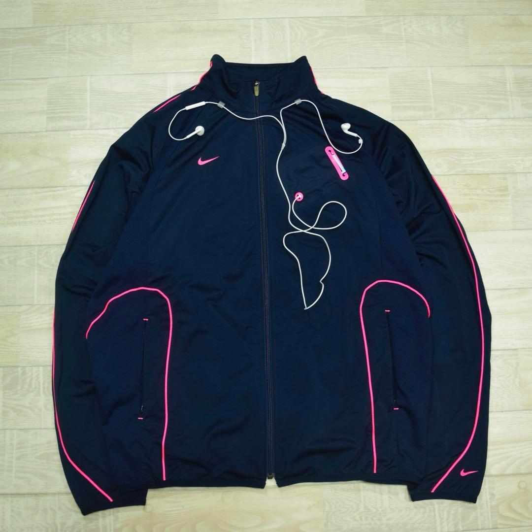 00s NIKE archive ナイロンジャケット mp3ポケット イヤホン - メルカリ