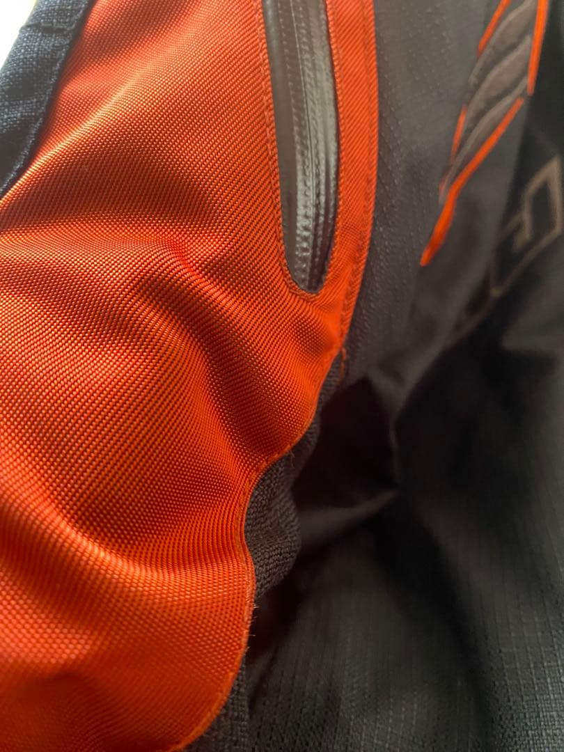 HYOD 冬用バイクジャケット L 黒/オレンジ - メルカリ