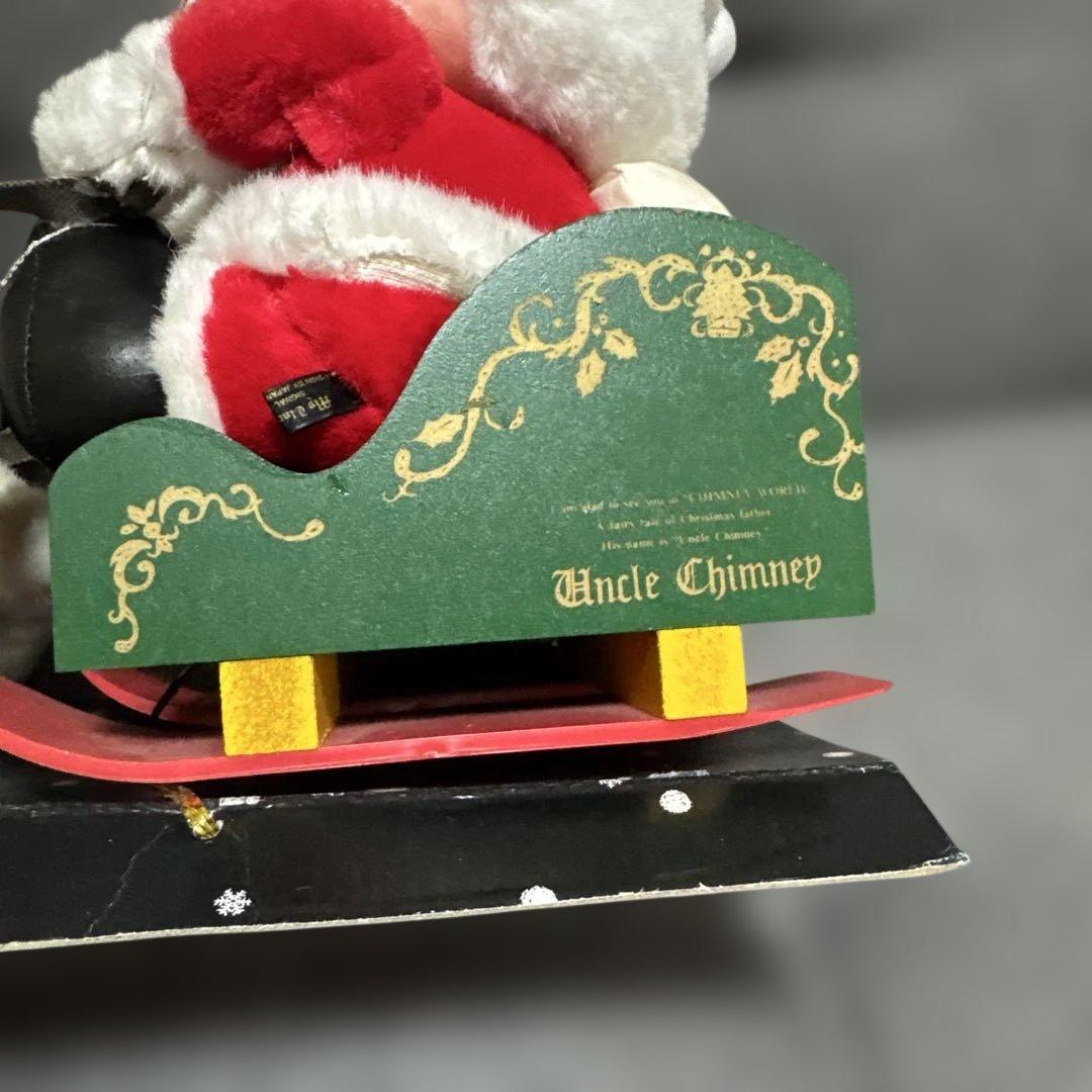 希少♡昭和レトロ チムニーワールド クリスマス ソリに乗ったサンタ