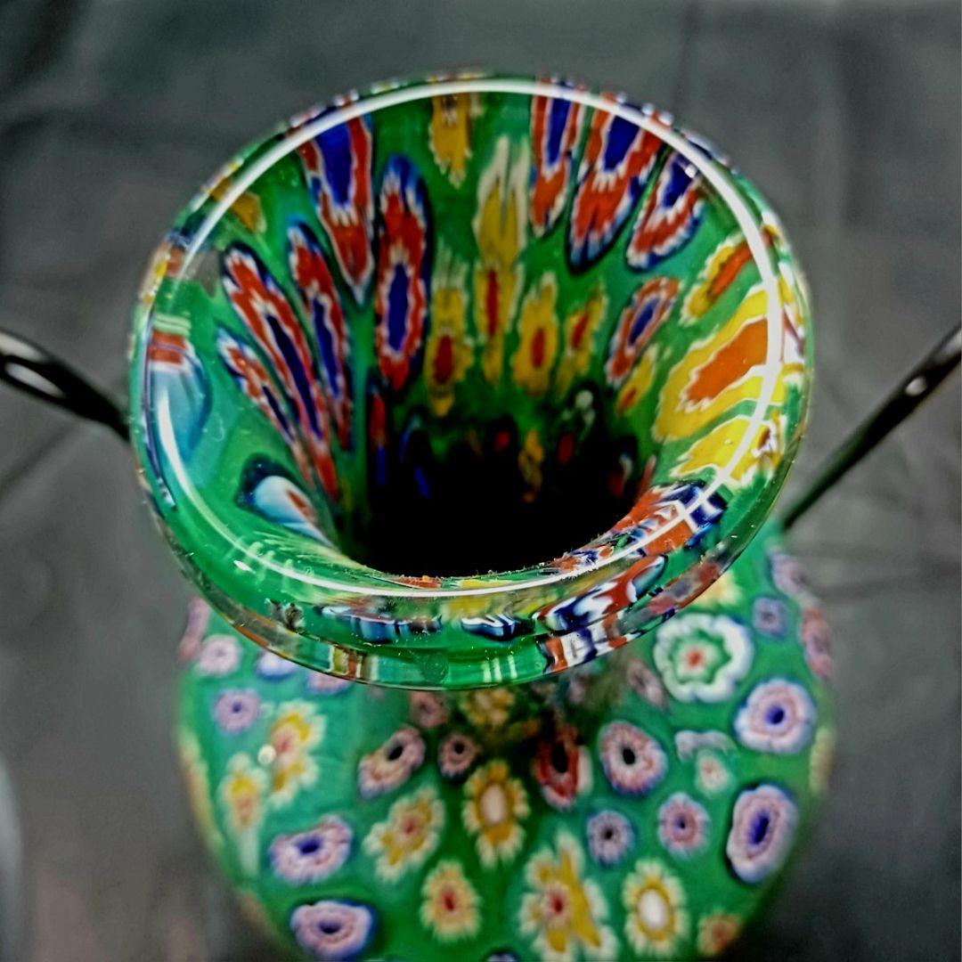 MURANO】☆ムラノ ミルフィオリ アンフォラ ボトル