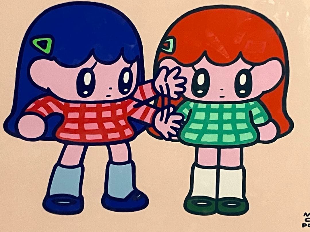 モニョチタポミチ おーいモニョガール orange ジークレープリント