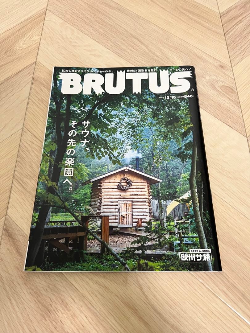 SAUNA BROS 10冊セット BRUTUS他おまけセット - メルカリ