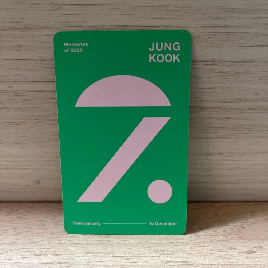 BTS ジョングク Memories of 2020 トレカ - メルカリ