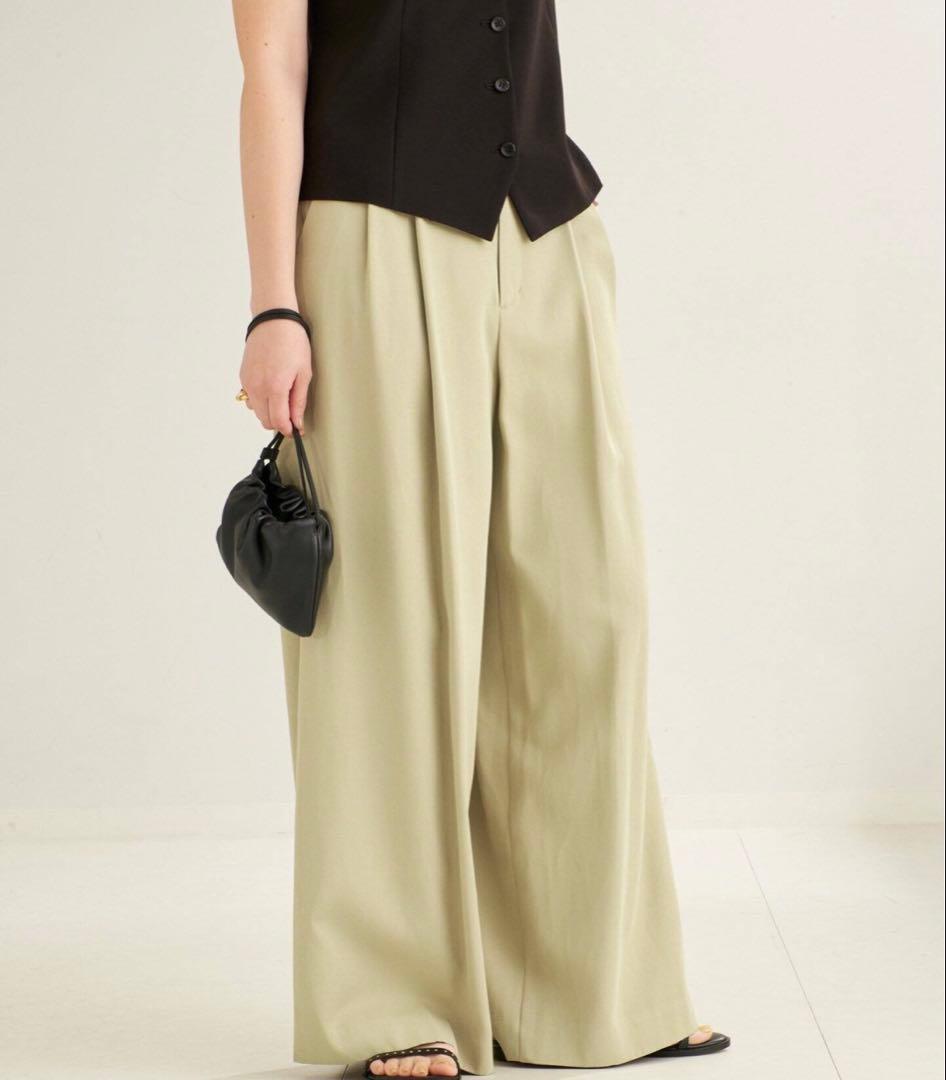 Plage R’IAM タックチノパンツ 38 R'IAM タックチノパンツ（チノパンツ）｜Plage（プラージュ）の通販