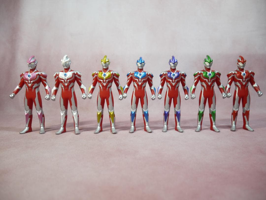 ウルトラマンギンガ セブンカラーズコレクション 全7体 限定ソフビ