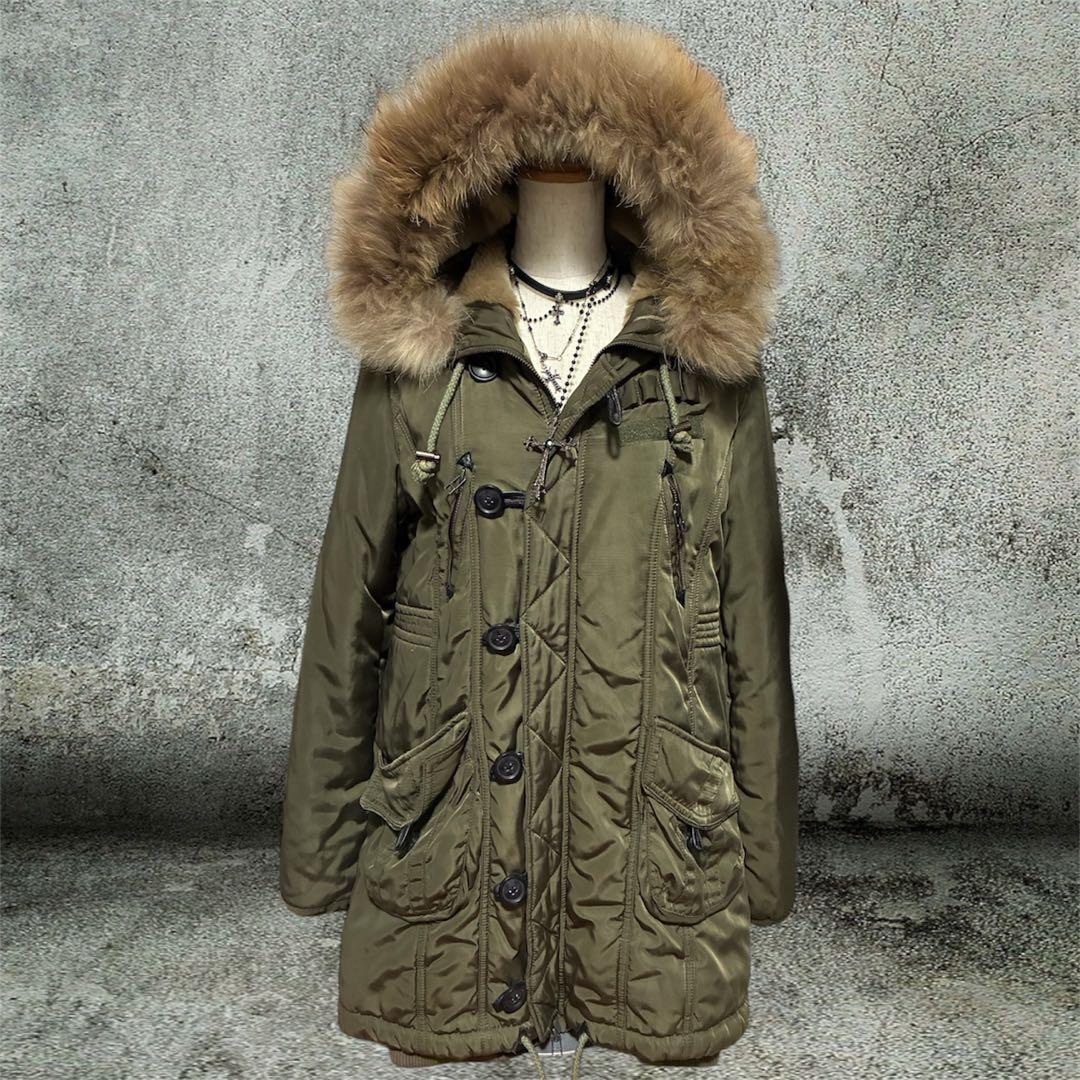 y2k 00s archiveモッズコート 平成ギャル グランジファーミリタリー