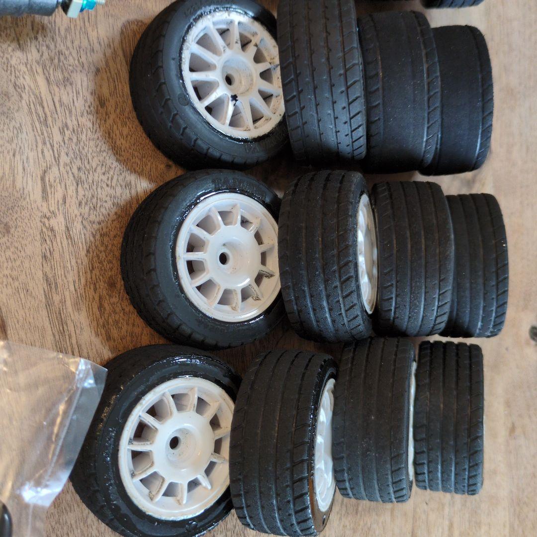 タミヤ M07ほぼR仕様 ヤリス軽量ボディ 60Dタイヤ スプリング各種