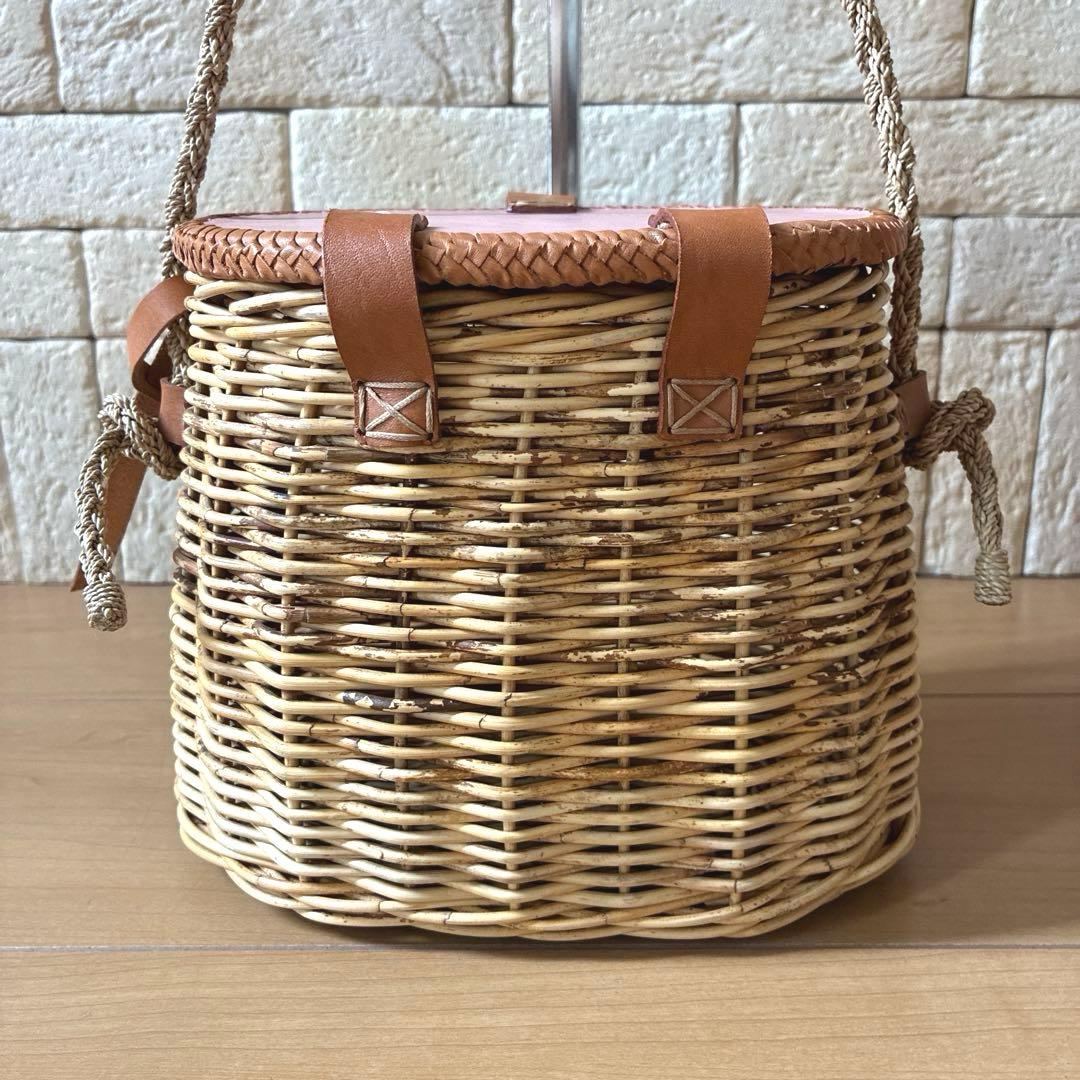 LUDLOW ラドロー ラタンポシェット 本革蓋限定コレクション - メルカリ