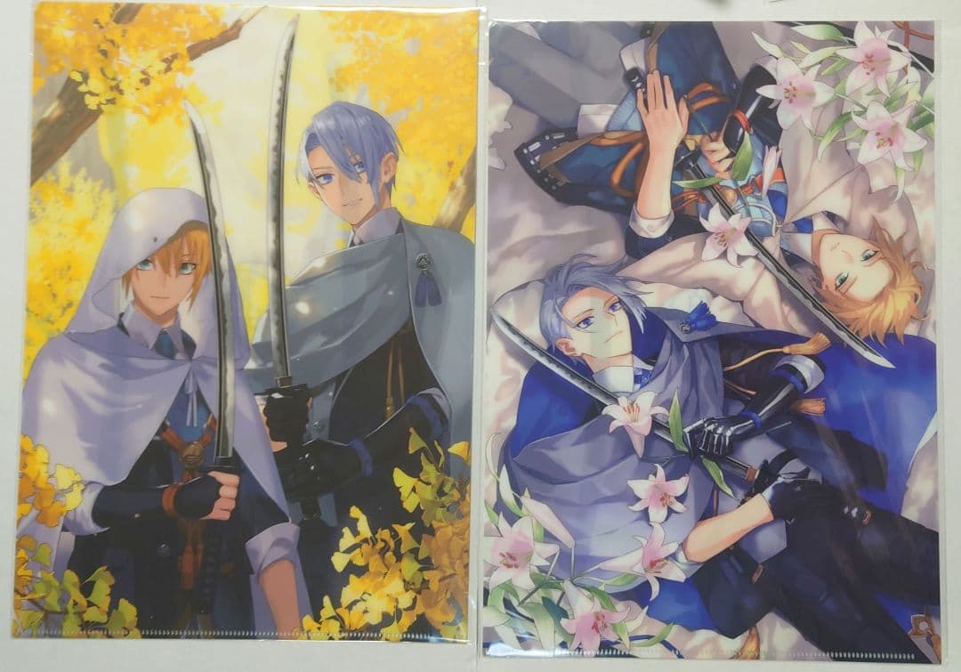 伯仲燦然 足利 とくび 徳川美術館 クリアファイル 山姥切長義 山姥切