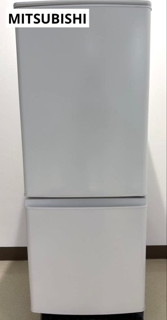 MITSUBISHI 三菱 MR-P15J-W 冷蔵庫 146L 2024年製 三菱電機 MR-P15J-W 2ドア冷蔵庫 Pシリーズ 146L マットホワイト
