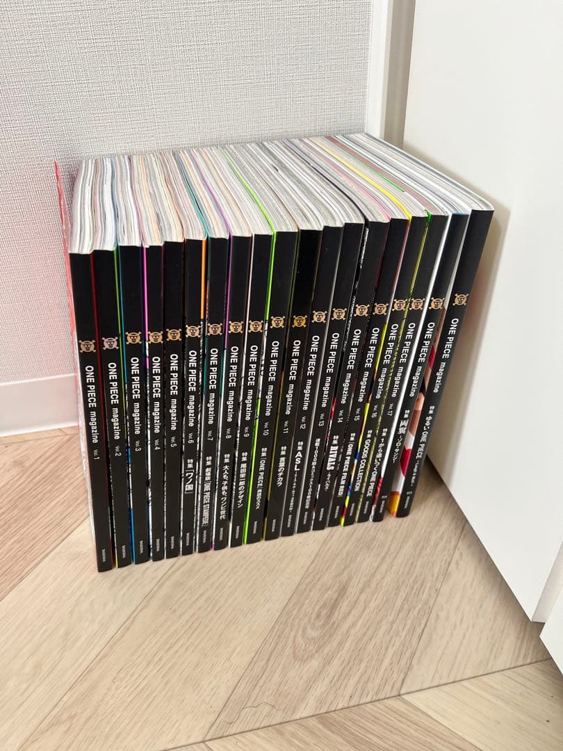 ワンピースマガジン　1-19巻セット　付録・手配書未開封 ワンピースマガジン ONE PIECE magazine Vol.1～11セット - メルカリ