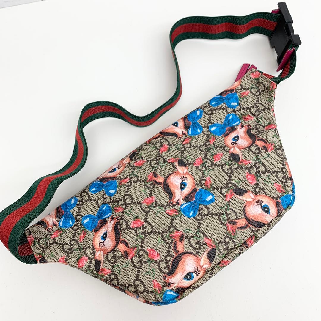 グッチ バンビ ベルトバッグ チルドレン 鹿 24072216 - メルカリ