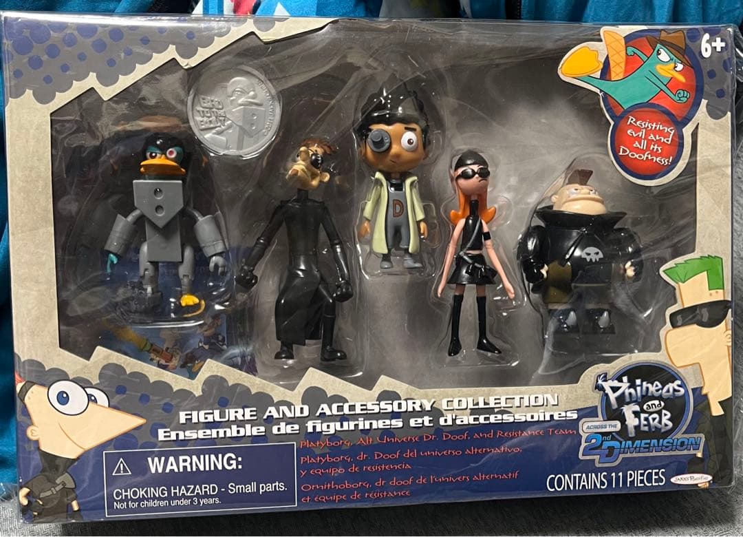 フィニアスとファーブ フィギュアセット - メルカリ