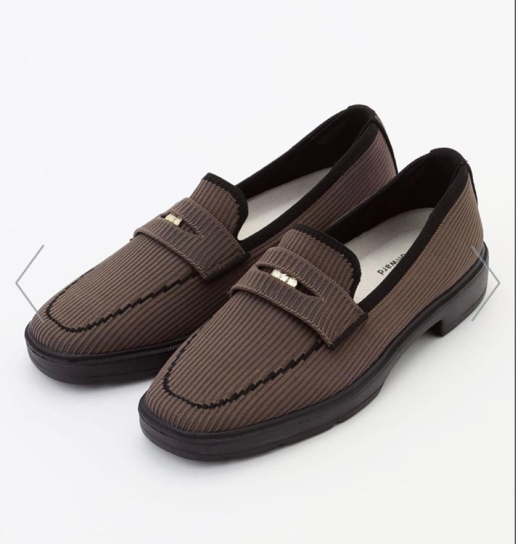 steppi onward 撥水 洗える ニット ローファー 撥水/洗える】クラシック ニット ローファー / steppi | ファッション