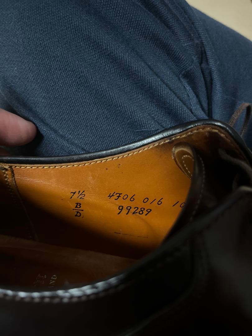 Alden 99289 NST シェルコードバン バリーラスト 7.5D