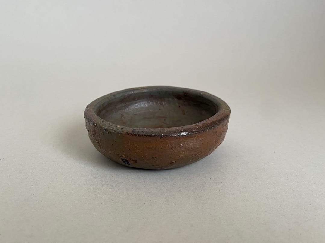 國吉清尚 ぐい呑 酒器 お猪口 やちむん 焼き締め 検索:島武己(武巳