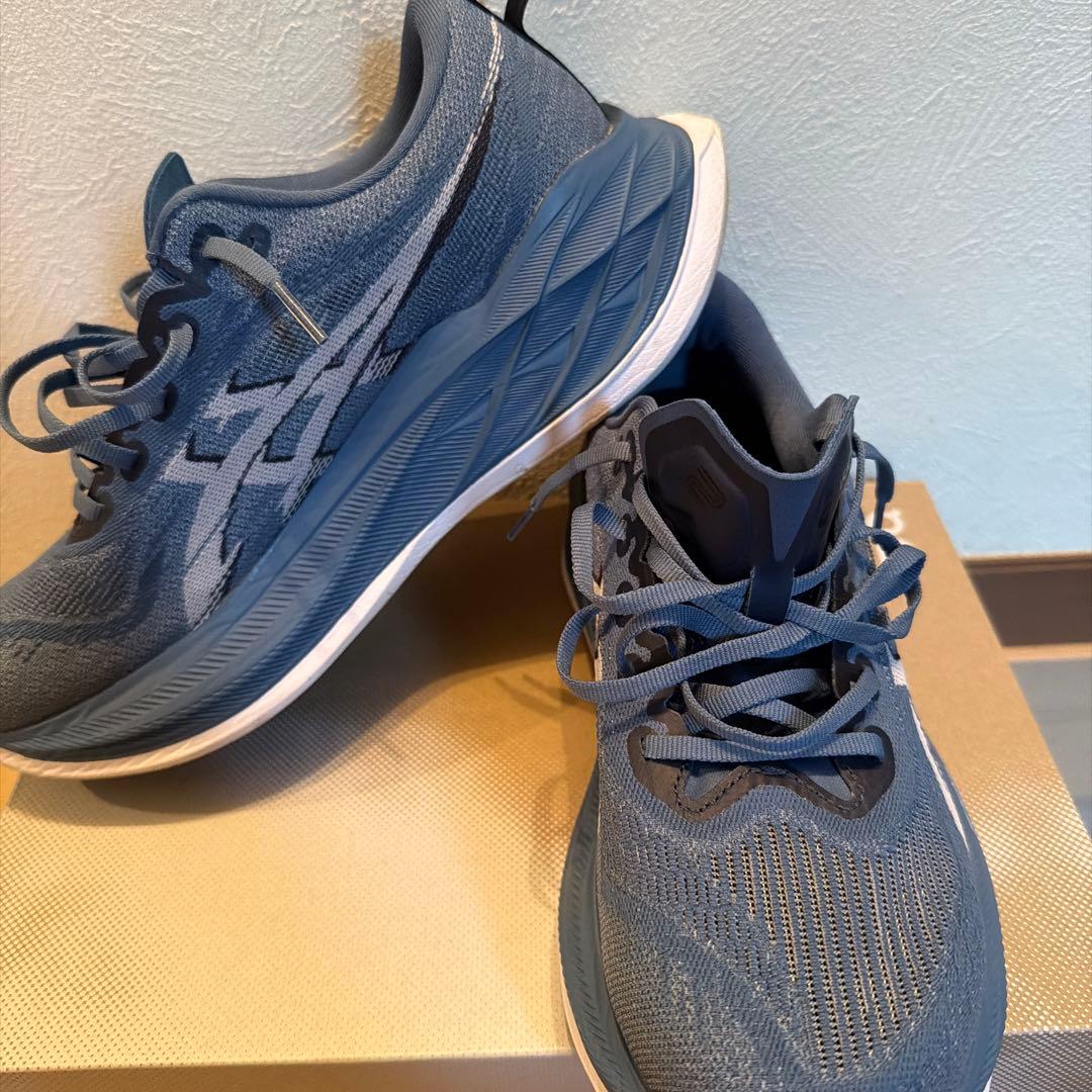 ASICS スーパーブラスト2 27cm SUPERBLAST 2 | Unisex | Blue Fade/Edo Purple | Running Shoes