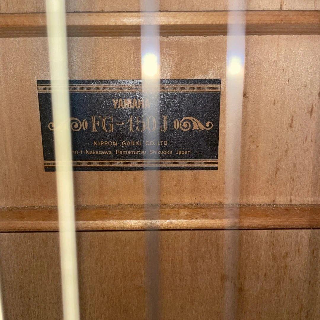 YAMAHA FG-150 ブラックラベル エレアコ仕様　ペグ交換 YAMAHA FG-150 1971' 赤ラベル | Guitar Shop FOOLS GOLD YAMAHA FG