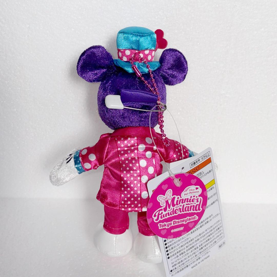 お顔&衣装厳選】ミニーのファンダーランドぬいぐるみバッジ(ミッキー