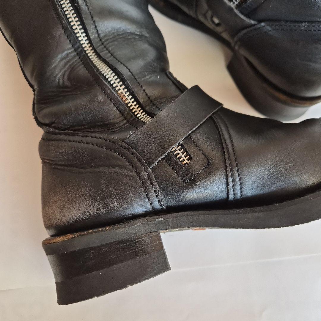 ハーレーダビッドソン エンジニアブーツ ブラック 38(24cm