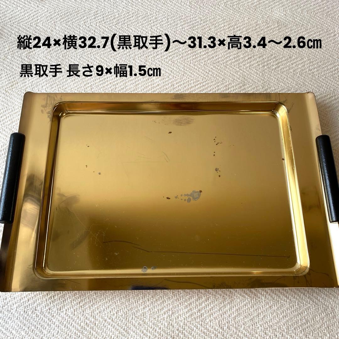 Canクリスタル硝子 金スウィーツプレート ティータイムセット16点