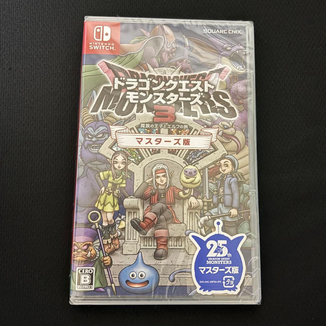 大特価「新品未開封」ドラゴンクエストモンスターズ3 マスターズ版 Amazon.co.jp: ドラゴンクエストモンスターズ3 魔族の王子とエルフの