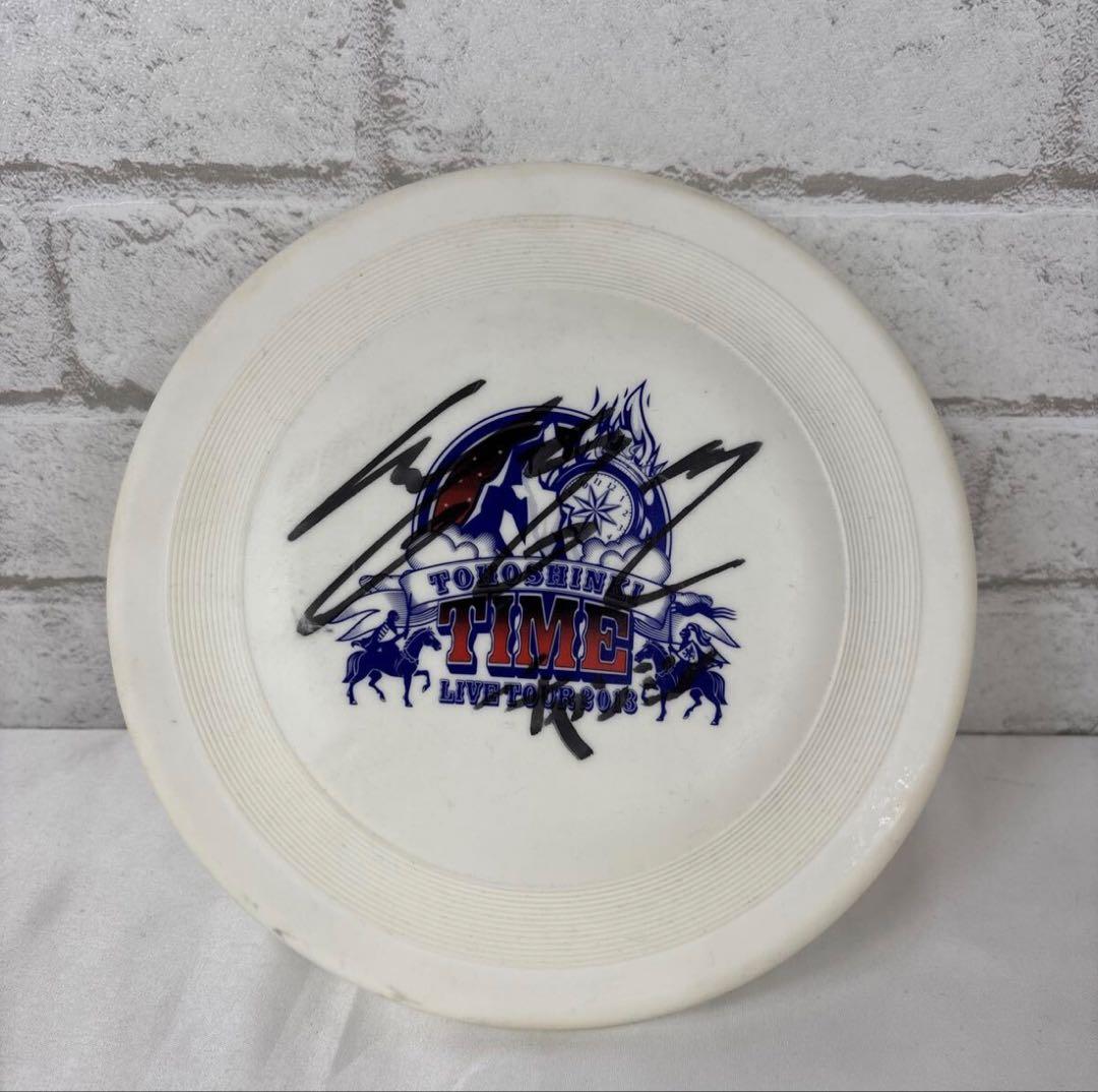 東方神起 TIME 2013 ライブ会場配布品 チャンミン直筆サイン入り レア