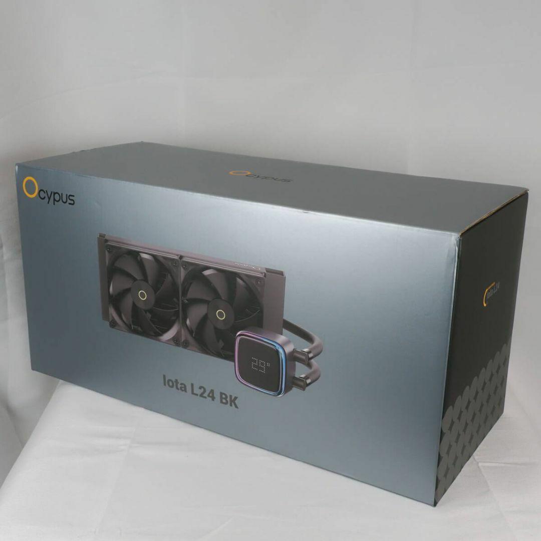 Iota L24 CPUクーラー 簡易水冷 240mm ブラック Ocypus Iota L24-Iota L24 BK