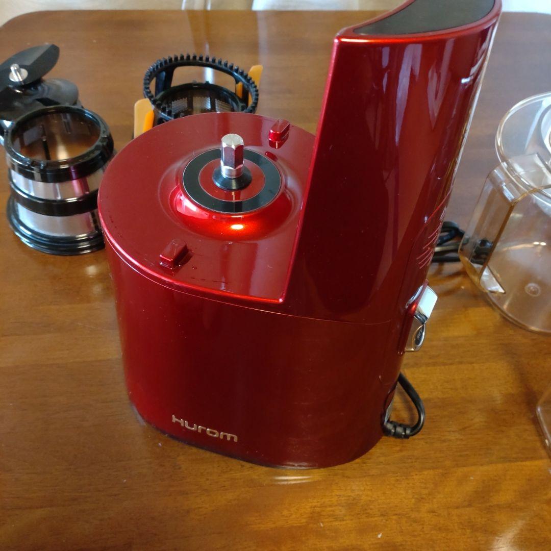 HUROM スロージューサー H-AA-RBA17 フェラーリレッド ヒューロム