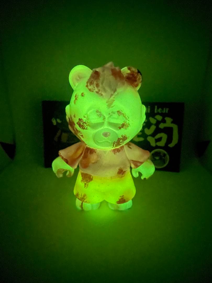 j*a様 モモジロウ 蓄光 ソフビ