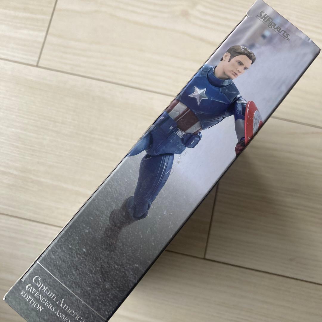 箱破れあり【新品・未開封】S.H.Figuarts キャプテン・アメリカ