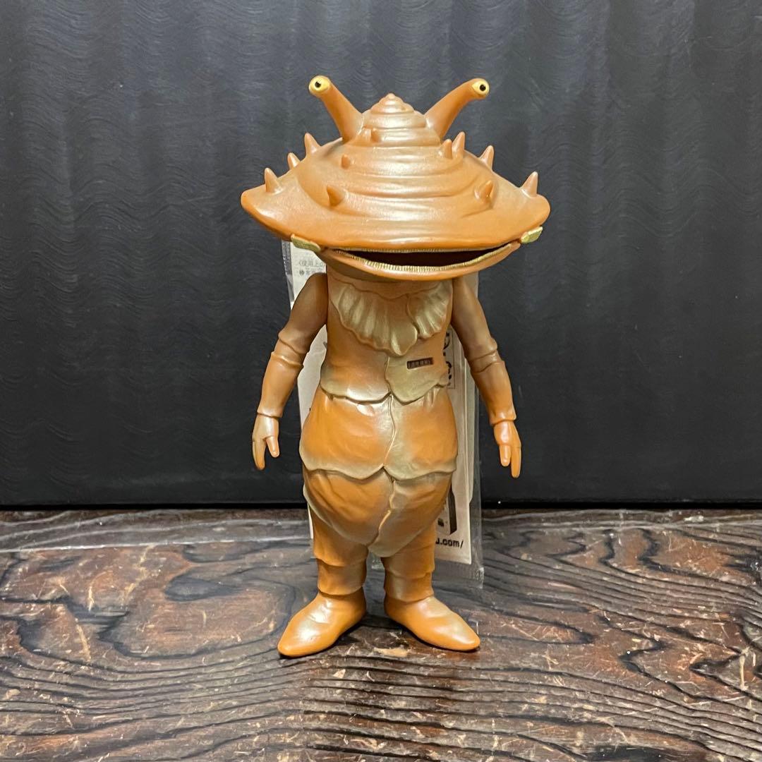 カネゴン 41 タグ／カード付き☆ソフビ ウルトラ怪獣シリーズ 旧800