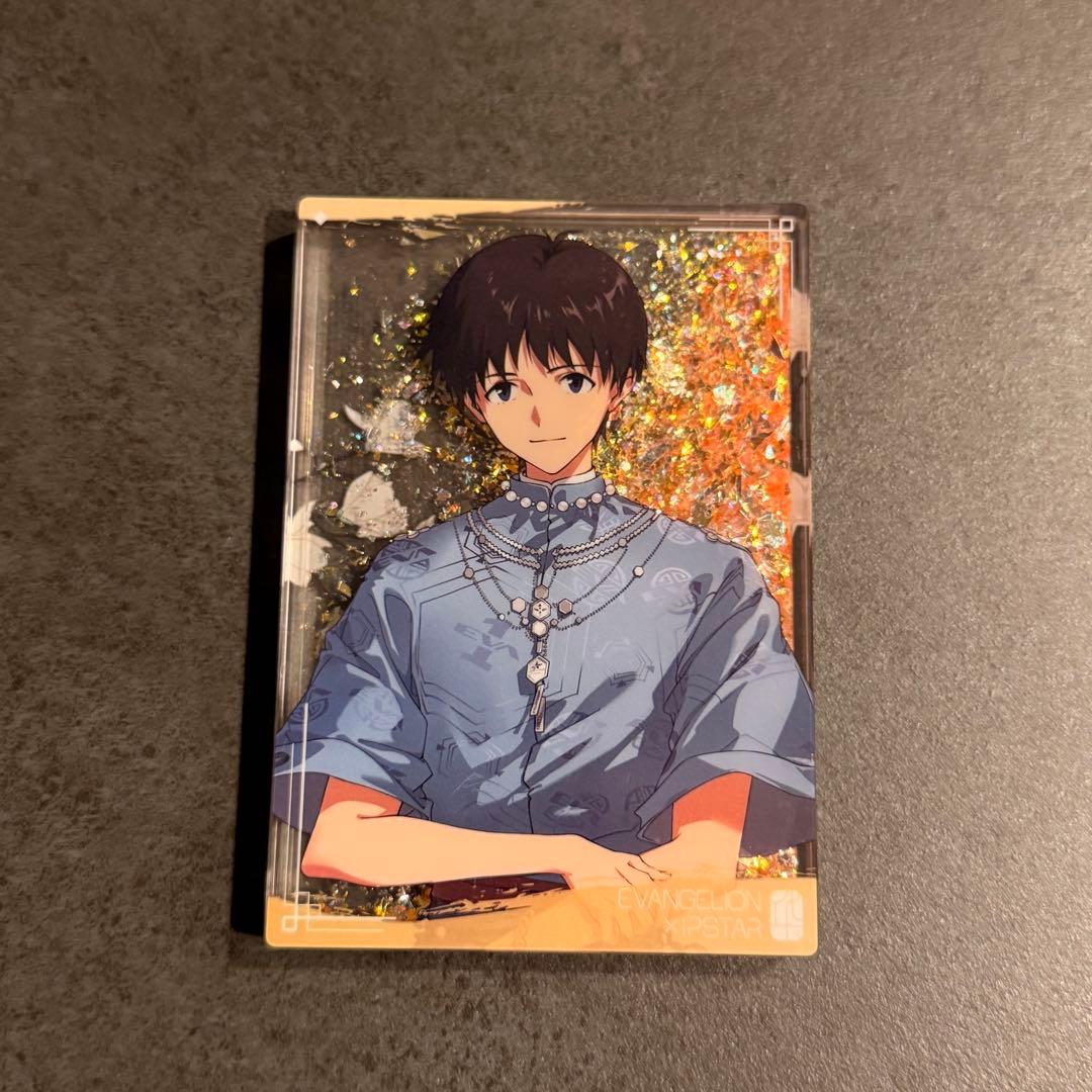 碇シンジ EVA エヴァ 昭華シリーズ 中国 グリッターアクリルブロック