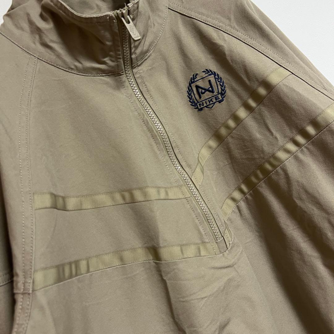 極美品 NIKE ナイキ ハーフジップ キャンバスジャケット L 岡田将生