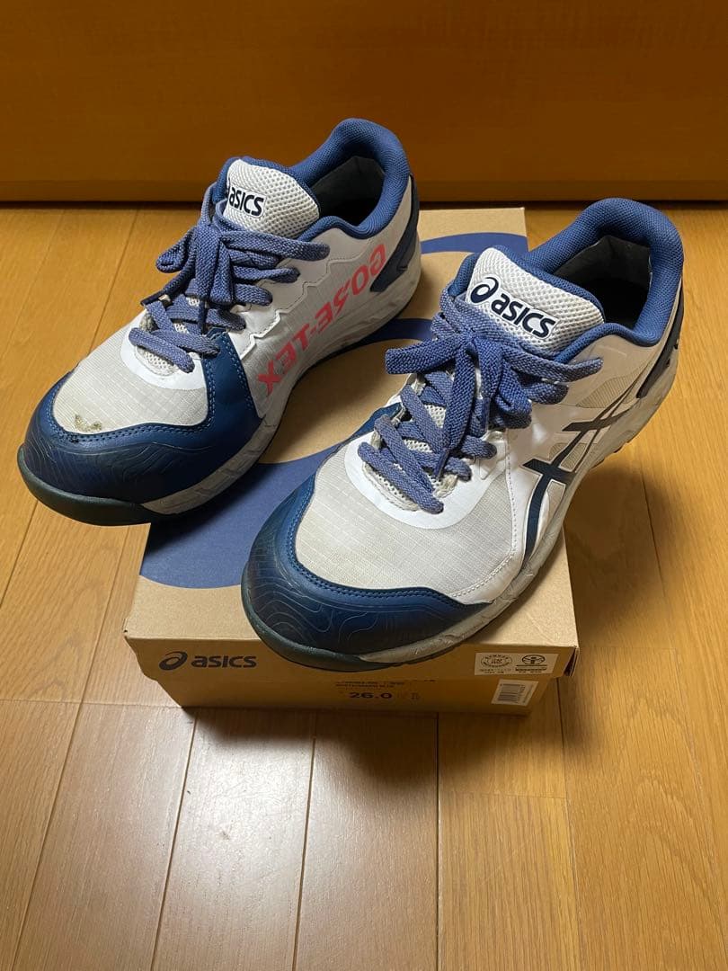 アシックス安全靴 WINJOB GORE-TEX 26.0cm WIDE